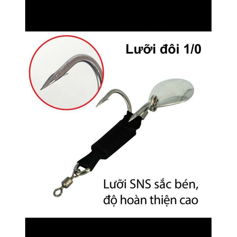 NHÁI HƠI EVN - S35 - Mồi giả Thái Lan câu lure cá lóc giá rẻ siêu nhạy - 3.5cm 6gr