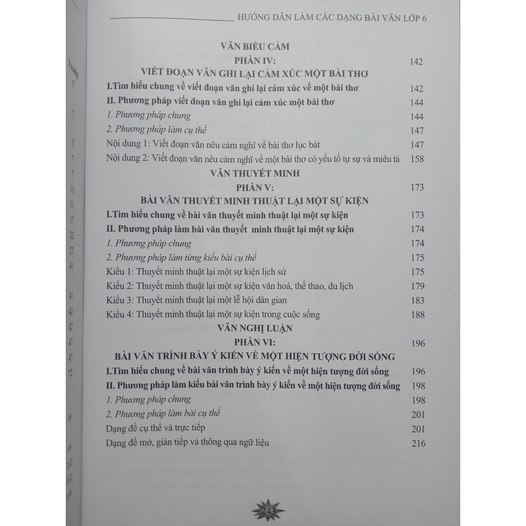 Sách - Hướng dẫn làm các dạng bài văn lớp 6 ( dùng chung cho 3 bộ sách ) ( KL )