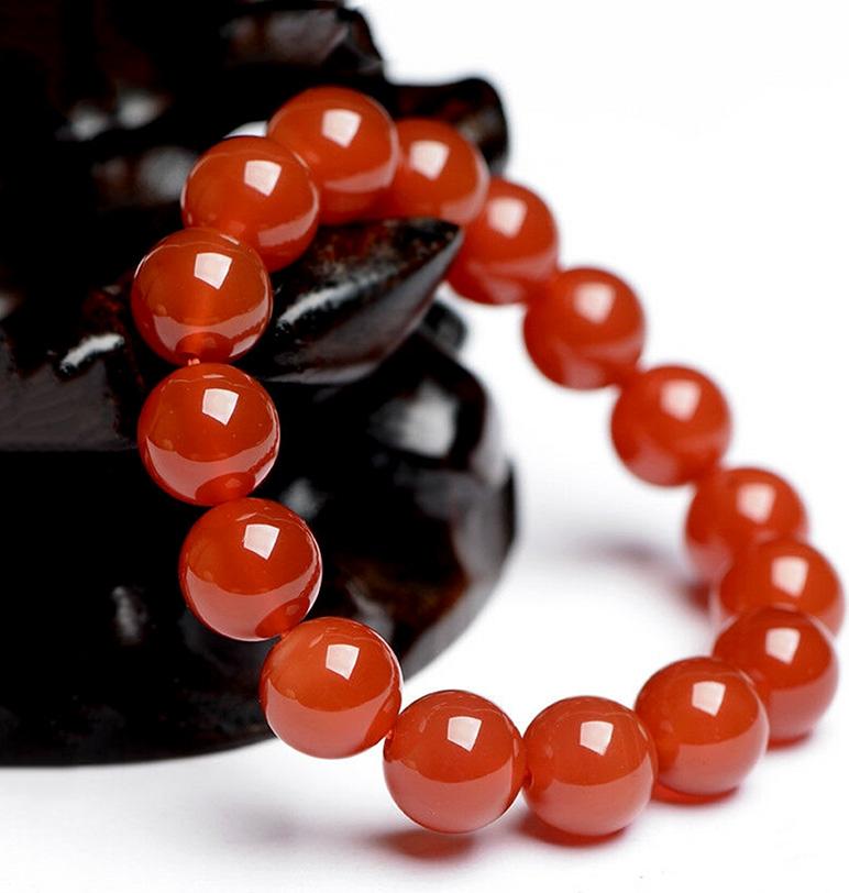 Vòng Tay Đá Mã Não Đỏ