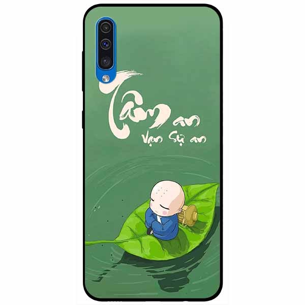 Ốp lưng dành cho Samsung A70 / A70s mẫu Tâm Chiếc Lá