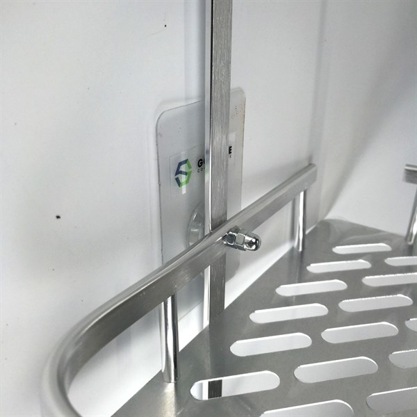 Kệ góc nhôm 2 tầng