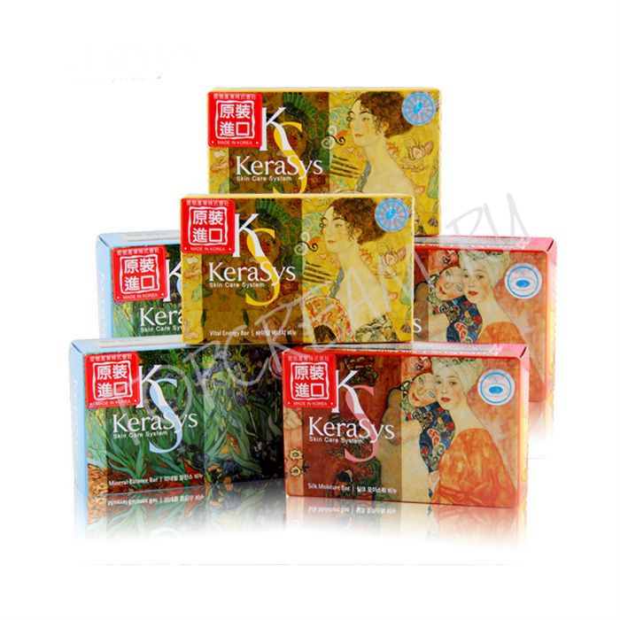 Xà bông tắm dưỡng da Kerasys Silk Moisture Hàn Quốc 100g - Danh cho da khô