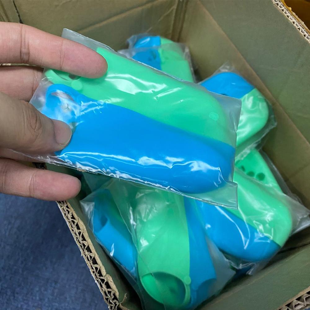 Dành Cho Máy Nintendo Switch Vỏ Da Cao Su Silicone Cho Máy Nintendo Switch Bộ Điều Khiển Joy Con NX NS Kẹp Ngón Tay Cái Nắp Cần Điều Khiển Màu sắc: N