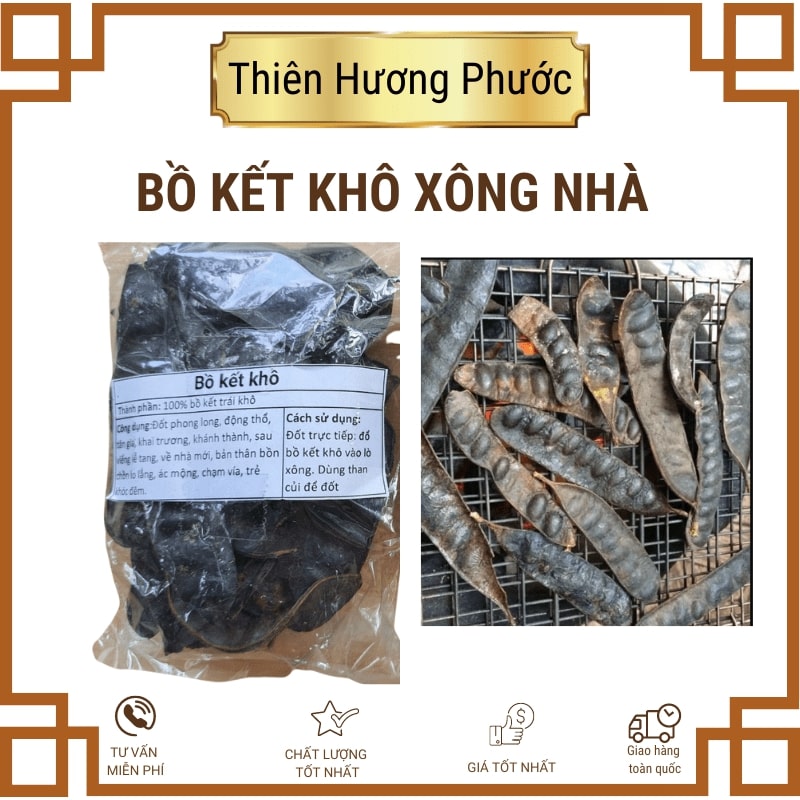 Bồ kết nguyên trái xông nhà