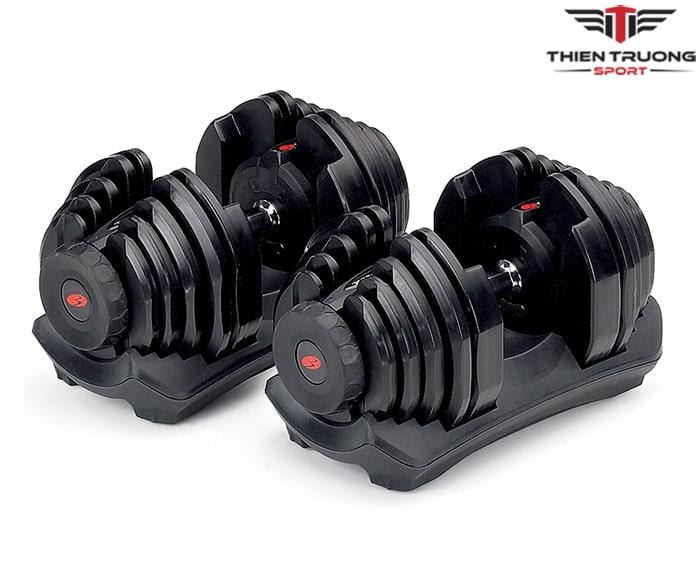 Bộ 2 tạ tay điều chỉnh 1090 từ 4.5kg- 40.8kg kèm khay đựng tiện lợi T THIEN TRUONG SPORT