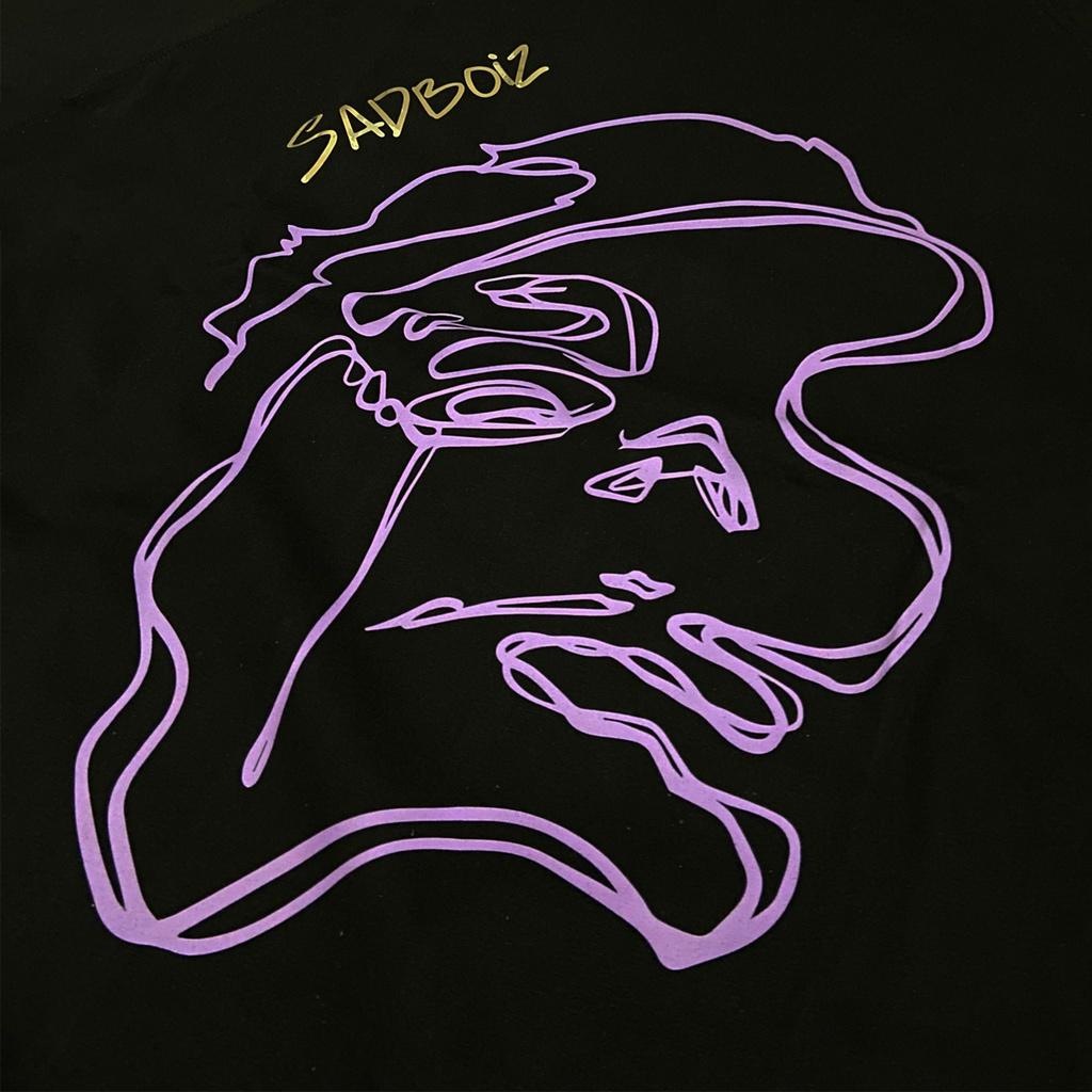 Áo Thun Nam Nữ Form Rộng Sad.Boiz LOGO Cotton Unisex 2 Màu Ulzzang