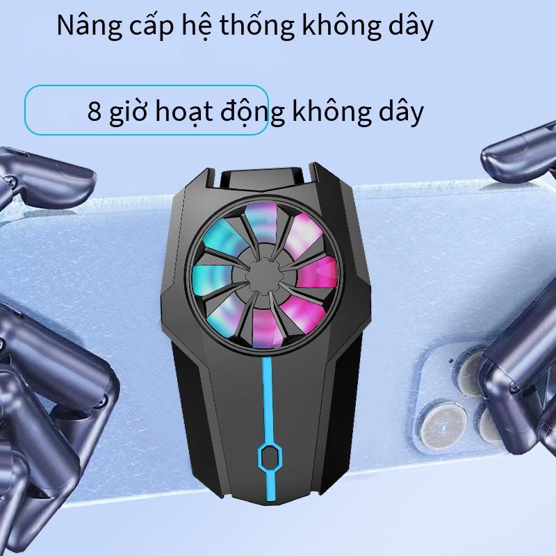 Giao hàng nhanh bộ tản nhiệt điện thoại di động mới mô hình vụ nổ quạt làm mát hiện vật làm mát siêu yên tĩnh