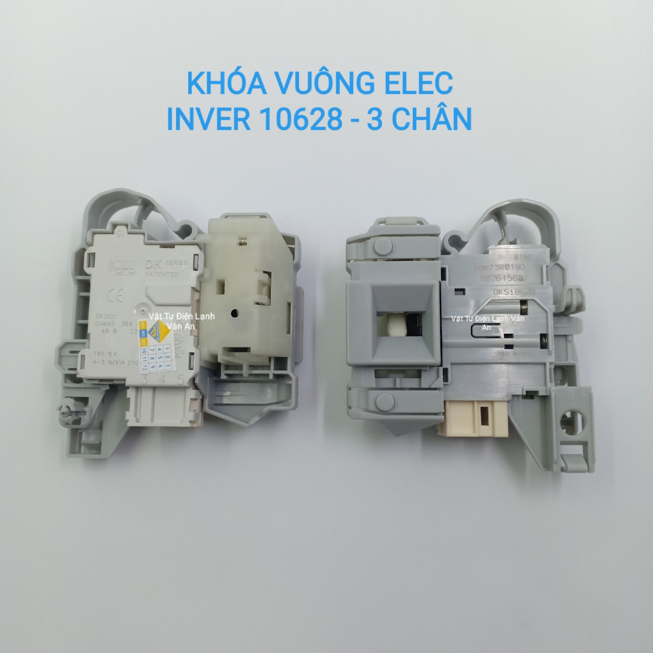 Khóa cửa máy giặt cho Electrolux inver vuông 3 chân