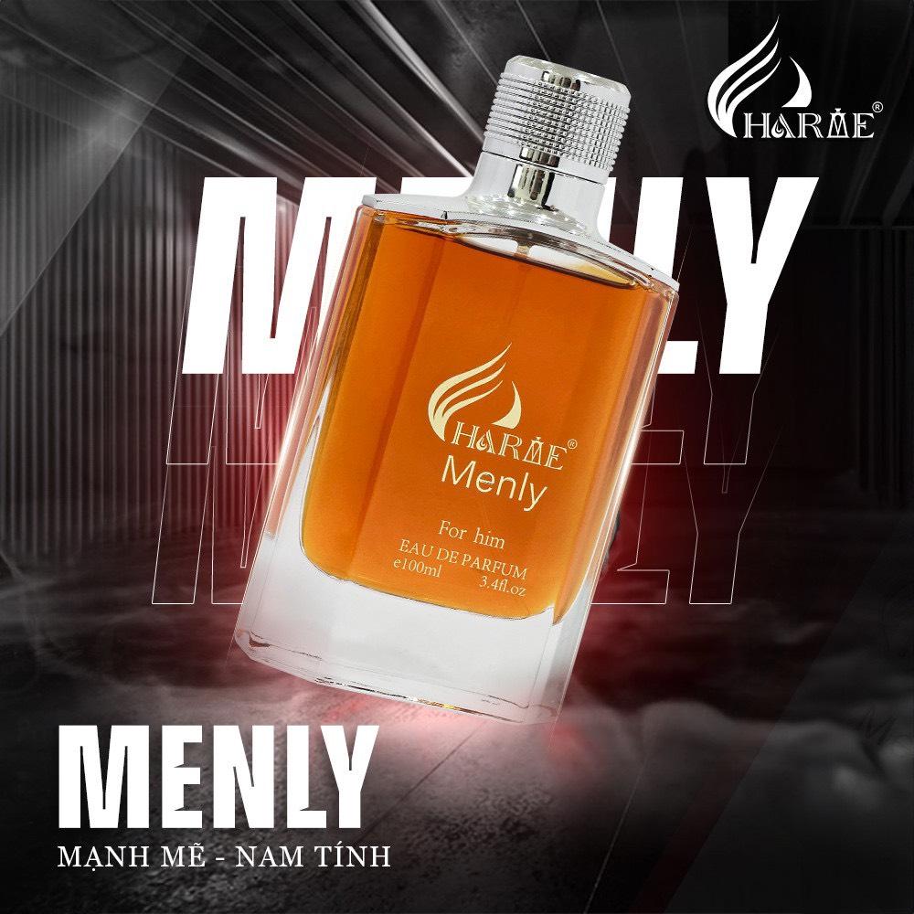 Nước Hoa Nam Charme Menly 100Ml Nhóm Hương Gỗ Cay Nồng Phong Cách Nam Tính, Sang Trọng Chính Hãng