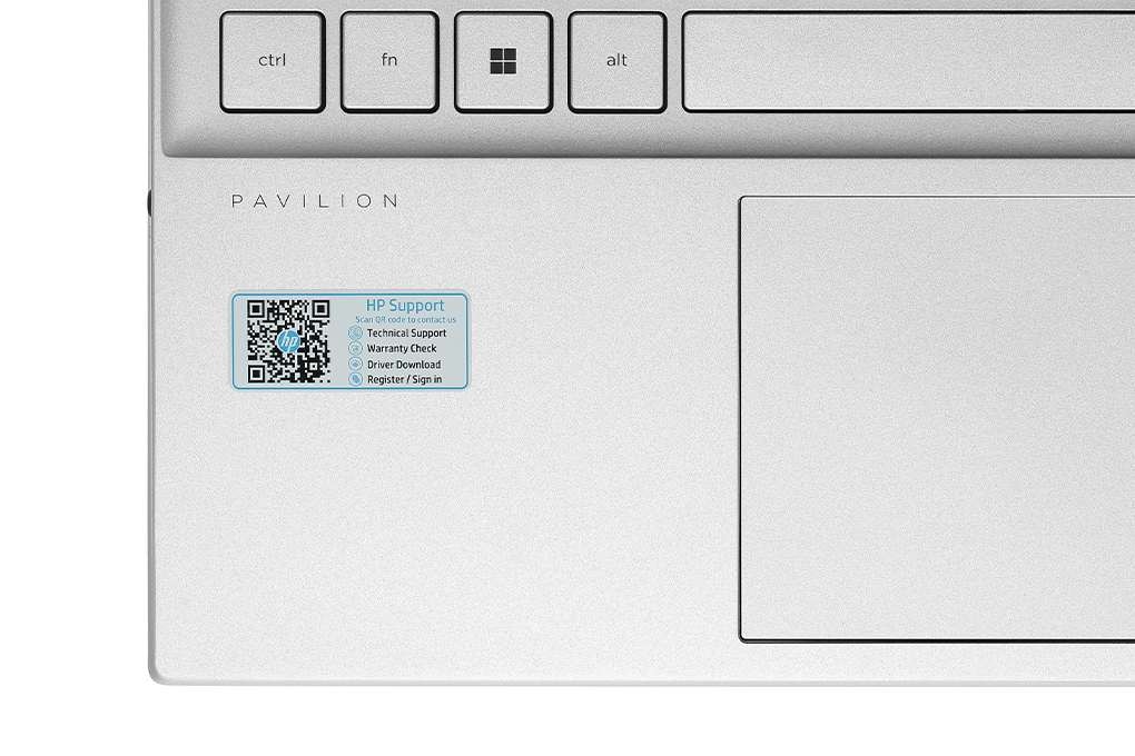 Máy Tính Xách Tay Laptop HP Pavilion 15-eg2036TX Vỏ Nhôm Bạc - Hàng Chính Hãng