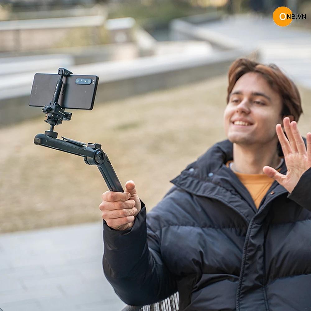 PGYTECH Mantispod Pro Tripod - Gậy Vlog PGYTECH dành cho  Gopro /Điện Thoại/ Máy Ảnh Bản PRO - Hàng Chính Hãng