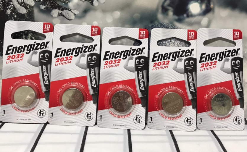 Bộ 5 Vỉ Pin CR2032 Lithium 3V ENERGIZER - Hàng chính hãng