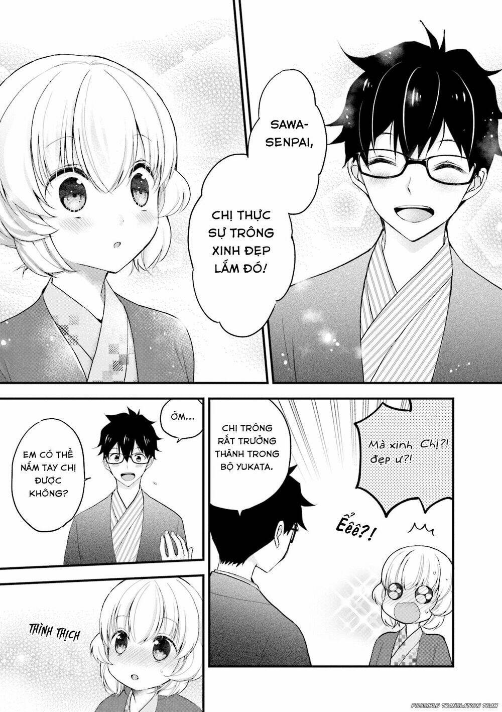 senpai kiêm bạn gái nhỏ nhắn của tôi rất dễ thương chapter 7 13