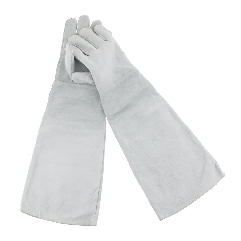 Welding Gloves Heat/ Fire Resistant Industrial Leather Gloves 1 Pair