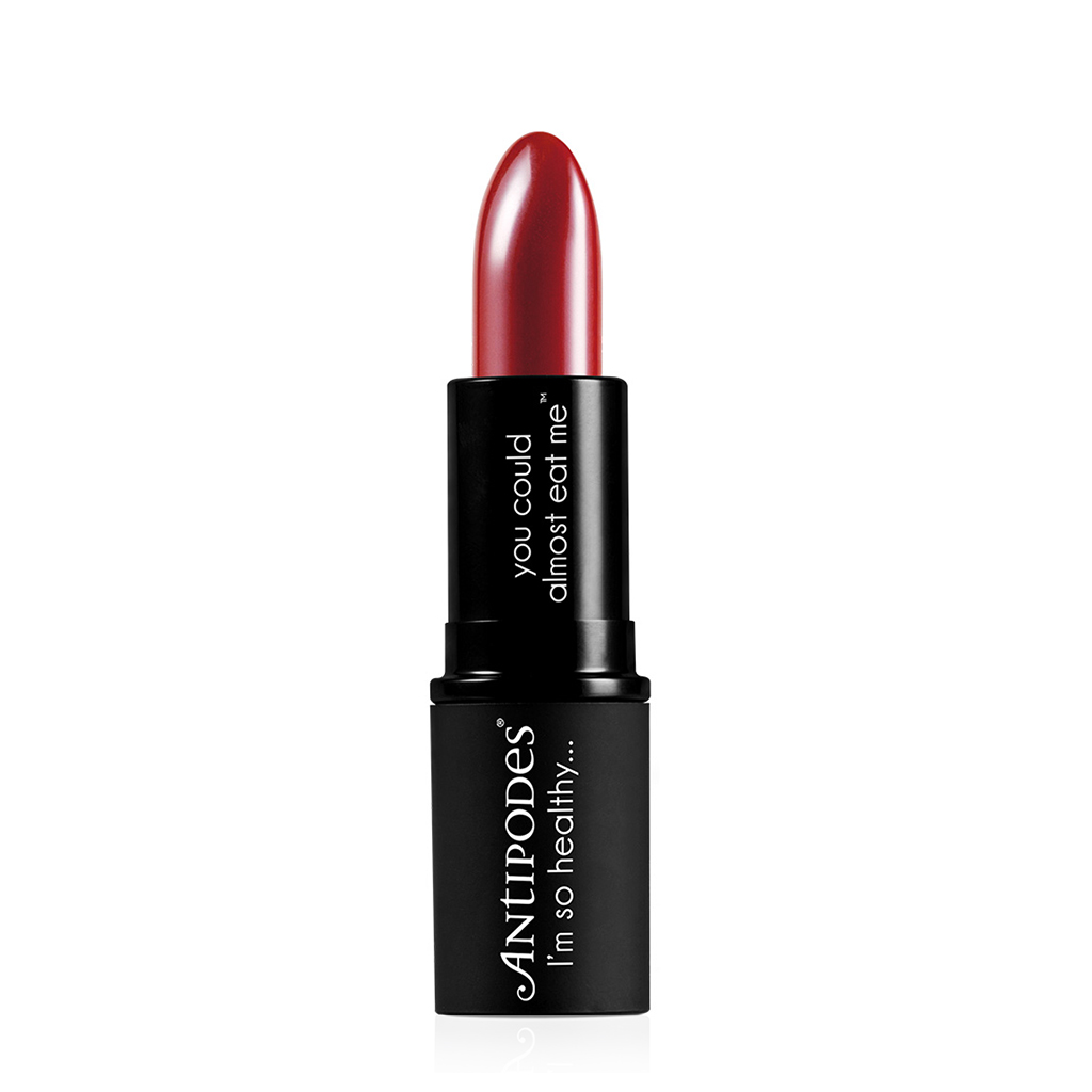 Son Môi Thiên Nhiên Màu #13 Tím Hồng Antipodes Lipstick Oriental Bay Plum 400 4g