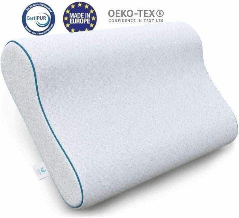 Gối Ngủ Dreamzie Hỗ Trợ Giảm Đau Cổ Vai Gáy, Dreamzie Pillow, 60x40 Chống Thoái Hóa Đốt Sống Cổ, Chuẩn EU, Nhập Đức