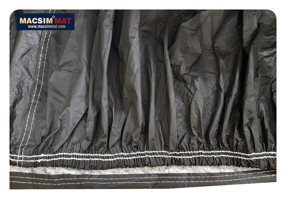 Bạt phủ ô tô Mazda 3 nhãn hiệu Macsim sử dụng trong nhà và ngoài trời chất liệu Polyester - màu đen và màu ghi