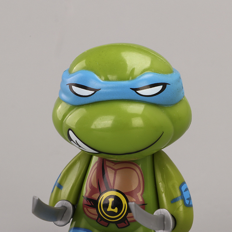 Set 4 đồ chơi Ninja Rùa TMNT Ninja Turtles Q - cao 7 cm trang trí xe ô tô