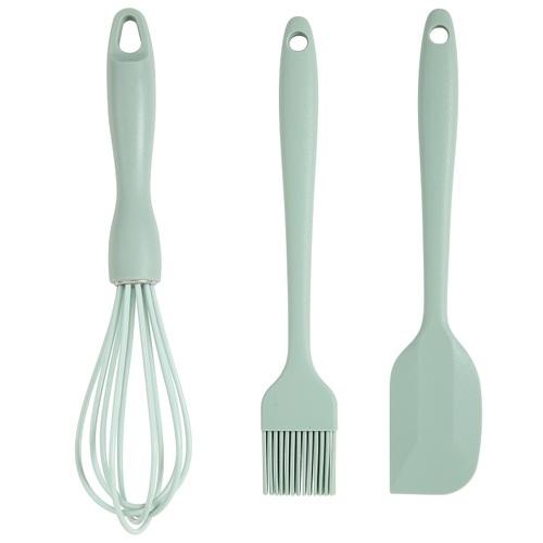 Máy Đánh Trứng Silicone Chịu Nhiệt Hoạt Hình Ba Chiều Hồng Eggbeater Kéo Xúc Dầu Đầu Nhà Bếp Nấu Ăn Tiện Ích
