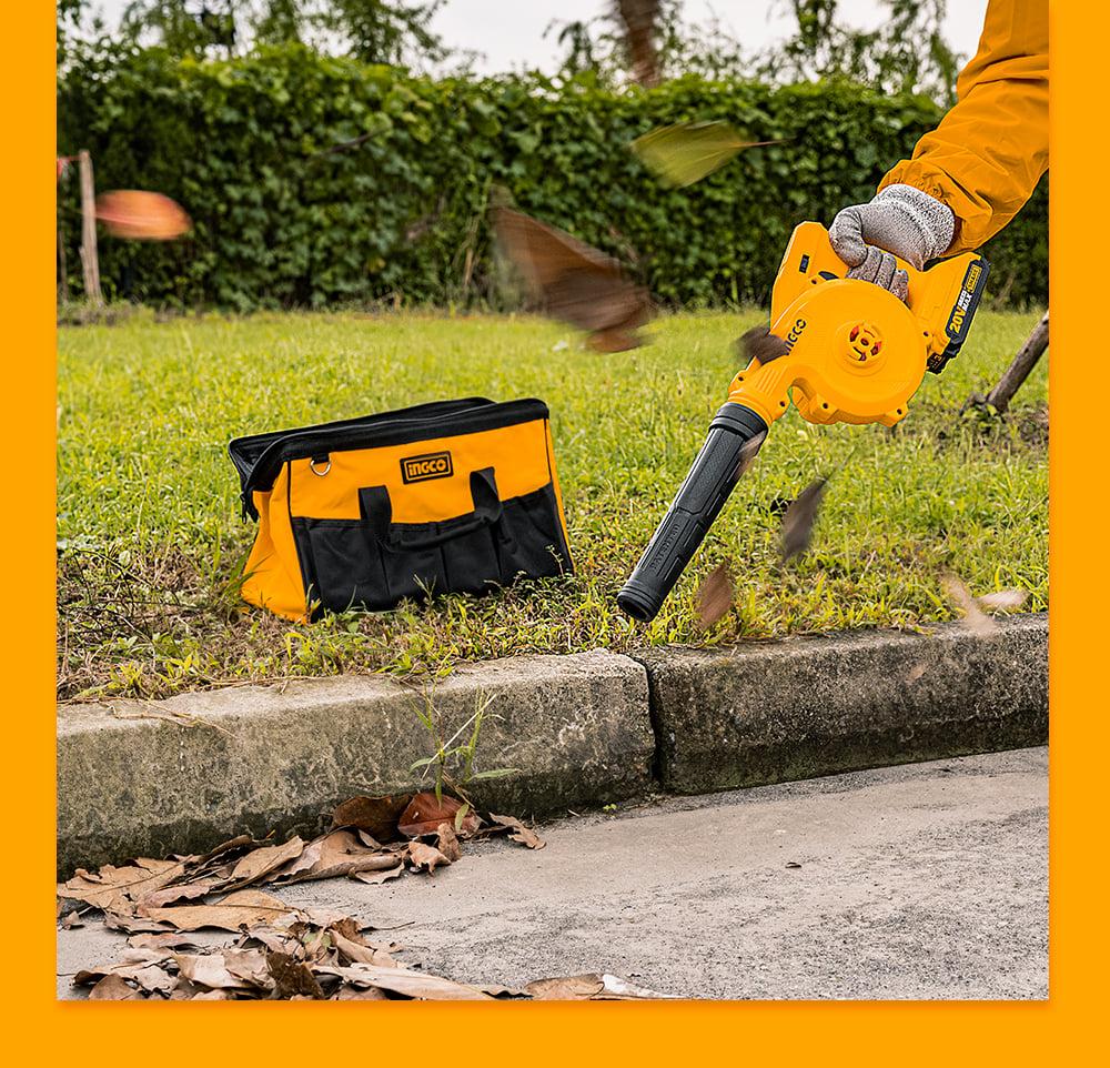 MÁY THỔI BỤI DÙNG PIN 2.7M3/PHÚT INGCO CABLI200181 - HÀNG CHÍNH HÃNG