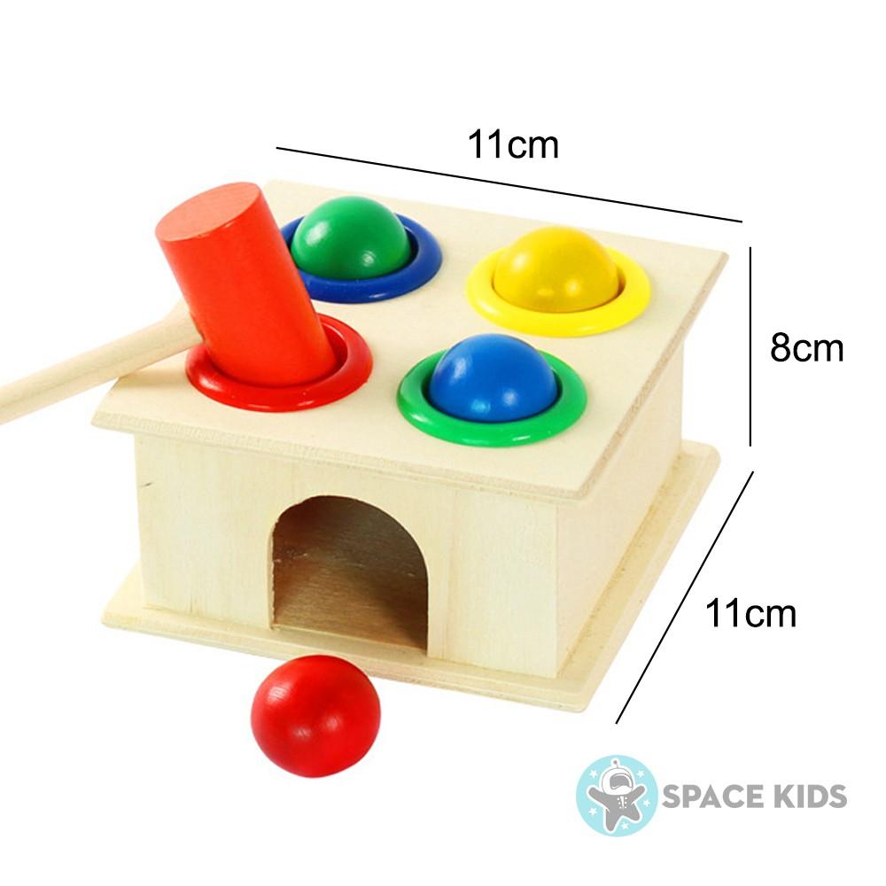 Đồ chơi gỗ Montessori cho bé Combo 7 món cho bé tư duy, phát triển trí tuệ vừa học vừa chơi