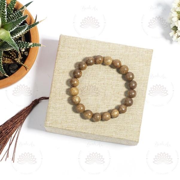 Vòng Tay Trầm Hương 108 Hạt - Chuỗi Tràng 108 Hạt 6 7 8 ly Trầm Tốc Việt - Vòng Tay Phong Thủy - Trầm Hương Tự Nhiên