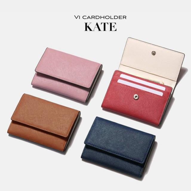 Ví nữ mini, ví mini da cao cấp Safiano - Cardholder thời trang OLUX