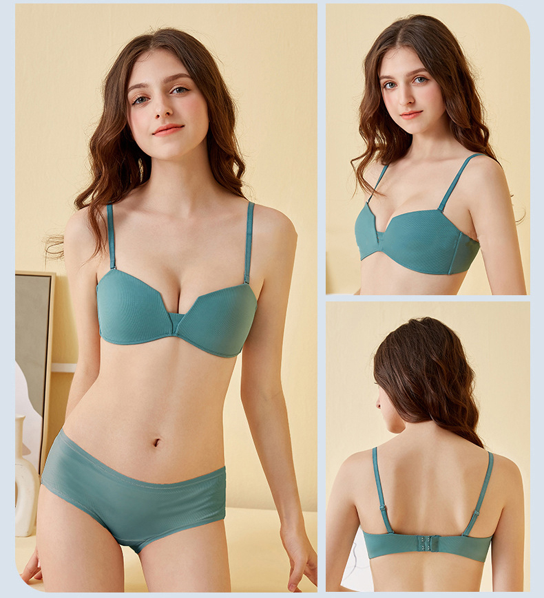 Áo Lót Không Gọng Đệm Mỏng Cotton Tăm Siêu Mềm Phong Cách Nhật Bản B488