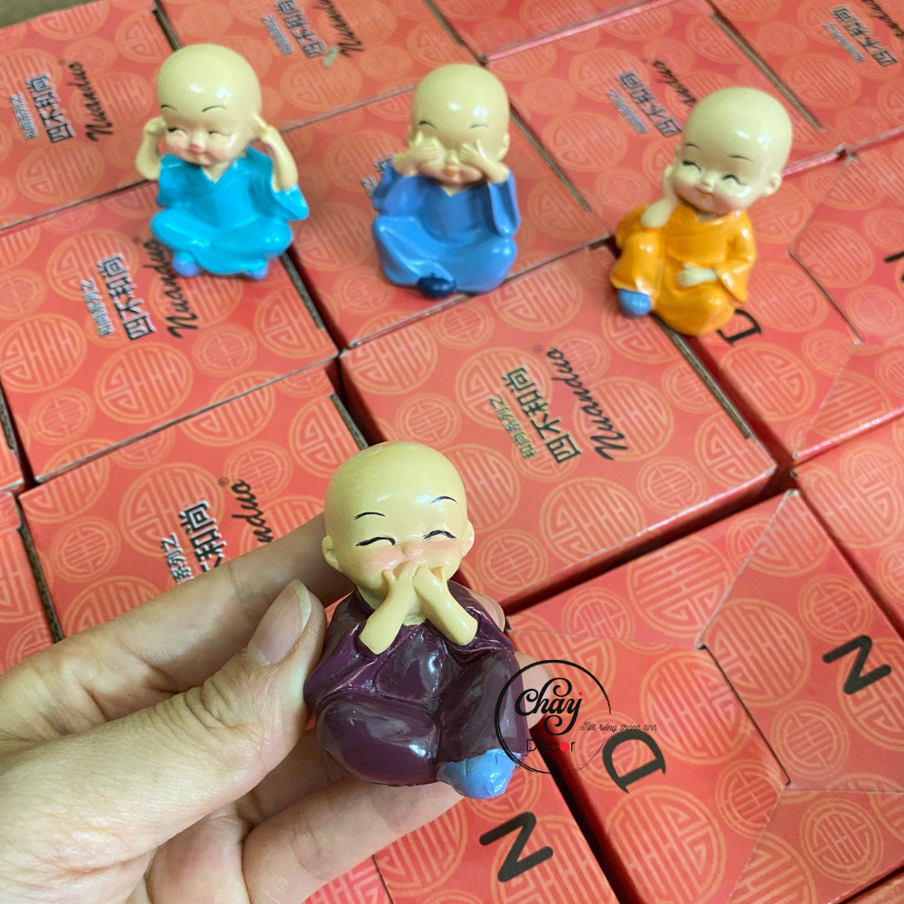 Set 4 Tượng Phật Phong Thủy, 4 Tượng Tứ Không Hàng Đẹp