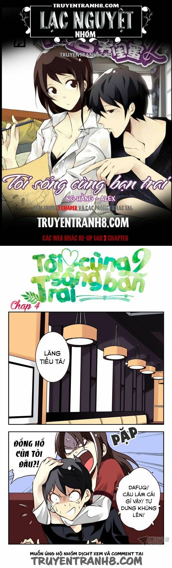 tôi sống cùng bạn trai 2 chapter 4 1