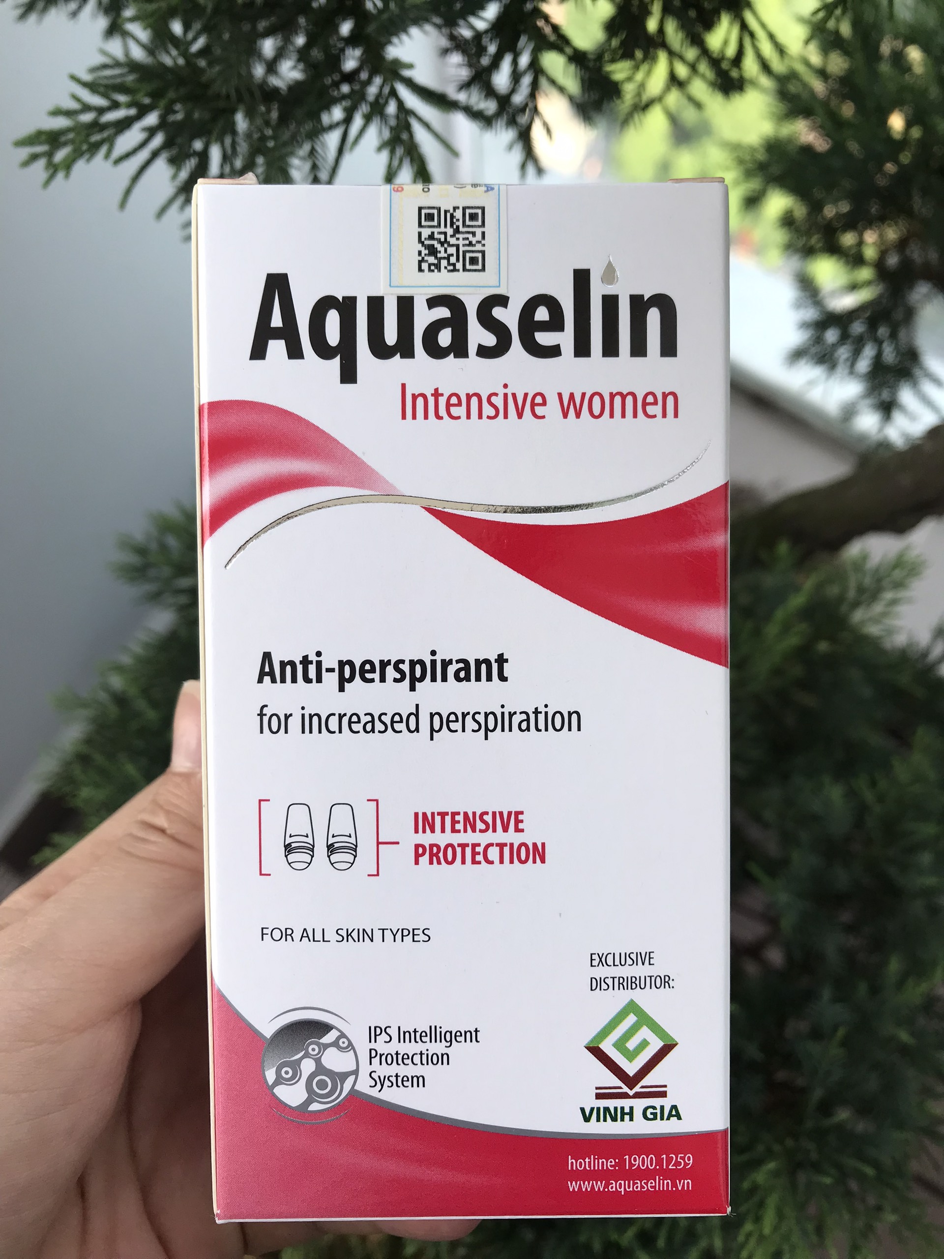 Lăn Nách Dành Cho Nữ Aquaselin Insensitive Women Antiperspirant For Increased Perspiration 50ml - 3934