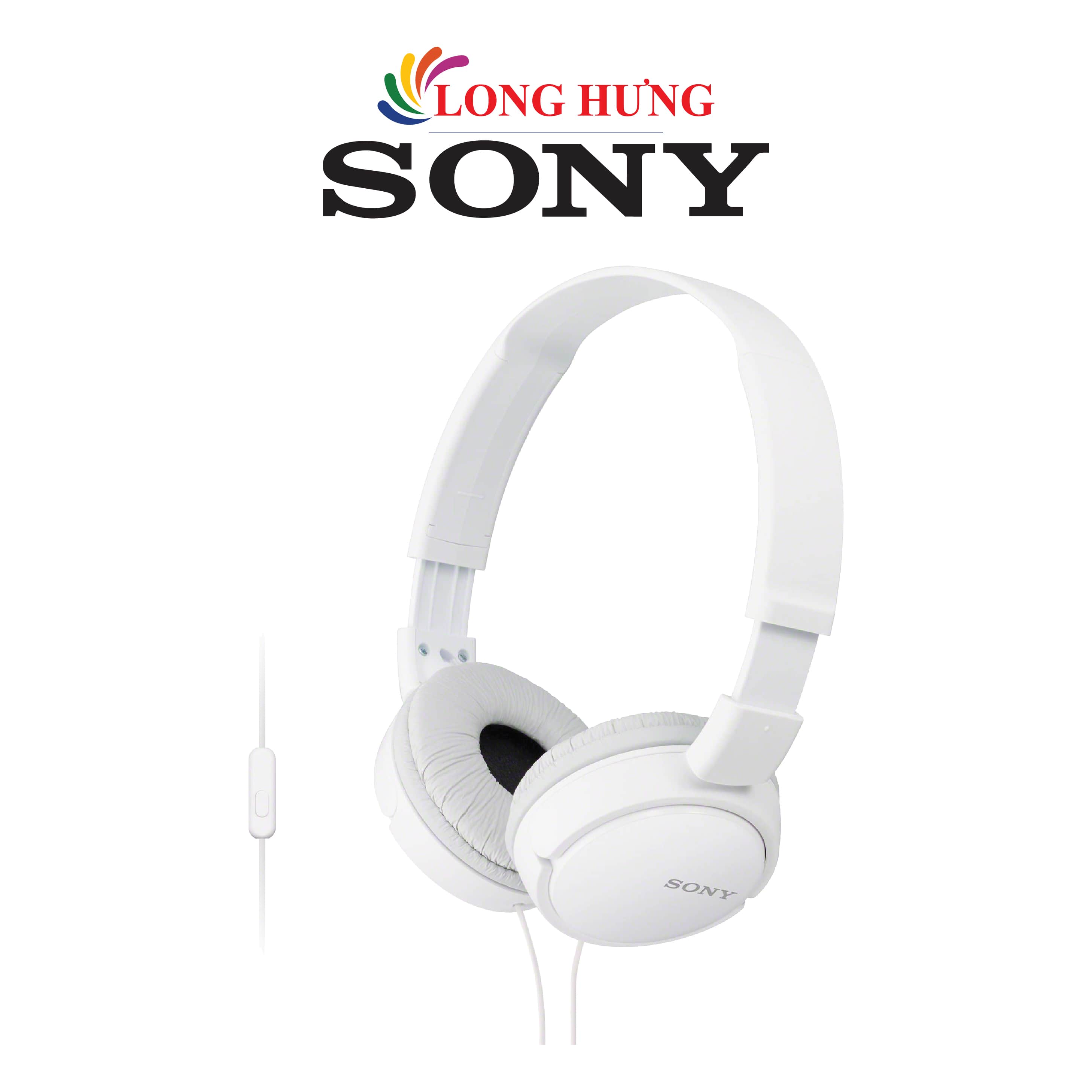 Tai nghe chụp tai có dây Sony MDR-ZX110AP - Hàng chính hãng