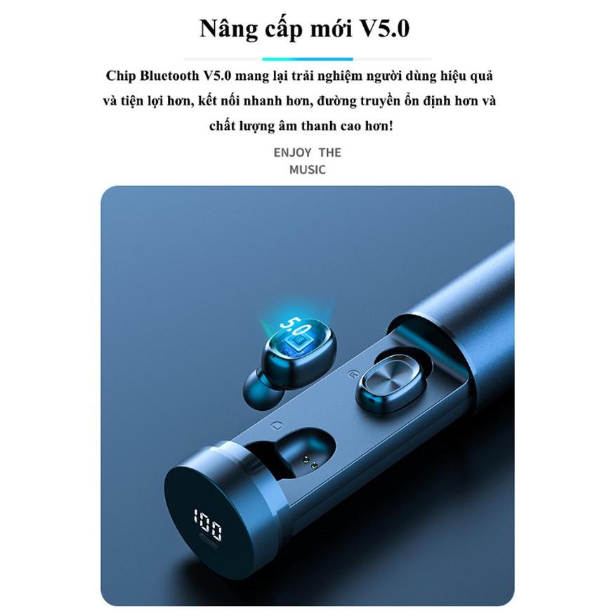 Tai nghe Bluetooth in-ear không dây Bluetooth V5.0 2021 - Home and Garden