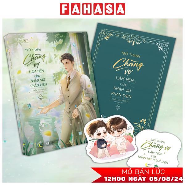 Sách - Trở Thành Chàng Vợ Làm Nền Của Nhân Vật Phản Diện - Tập 2 - Tặng Kèm Bookmark