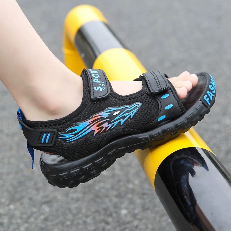 Dép Sandal Bé Trai, Dép Quai Hậu Trẻ Em Hình Rồng Đế EVA Siêu Nhẹ Mã DP26