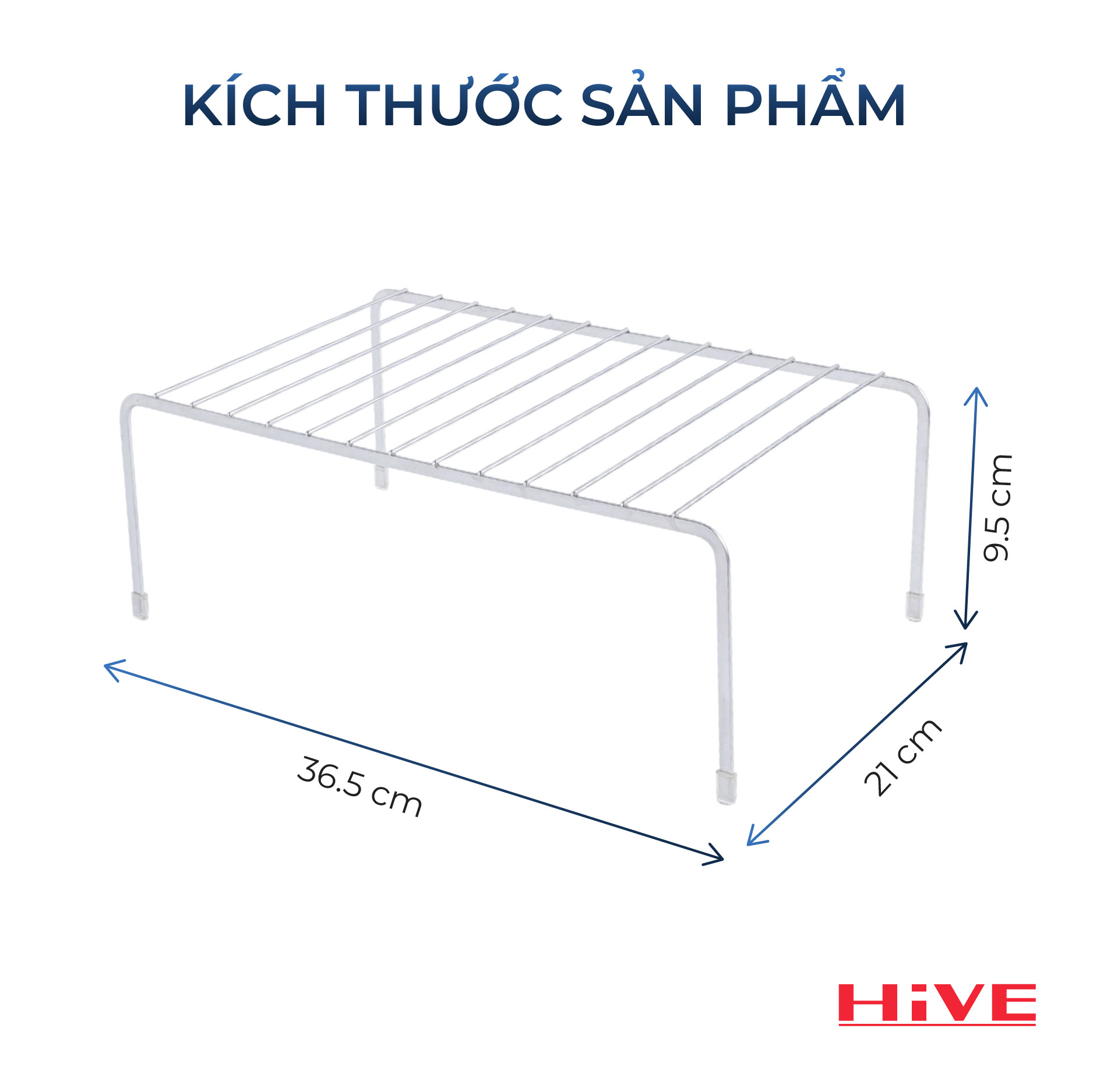Kệ nhà bếp đa năng Hive New Inox 304.