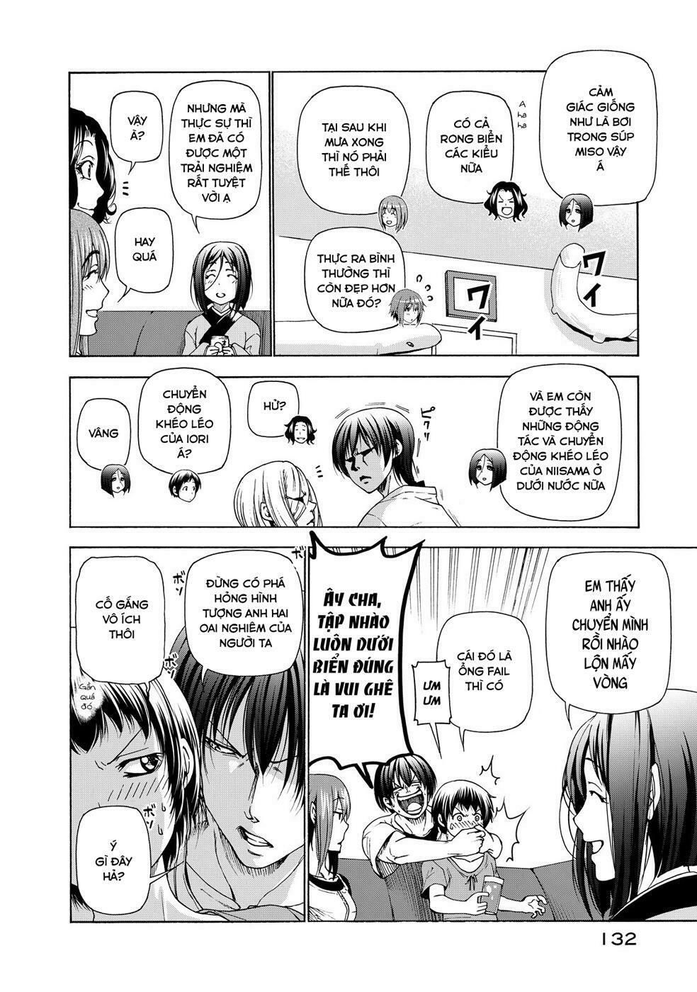 cô gái thích lặn - grand blue chapter 28 41