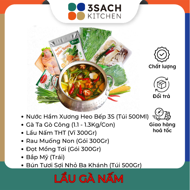 Lẩu Gà Nấm