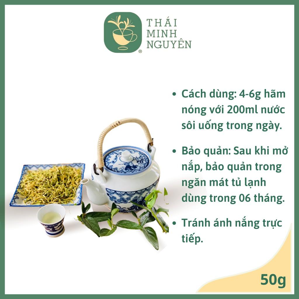 Kim Ngân Hoa 50g - Cty Thái Minh Nguyên. Hàng chuẩn chất lượng số 1 Việt Nam.