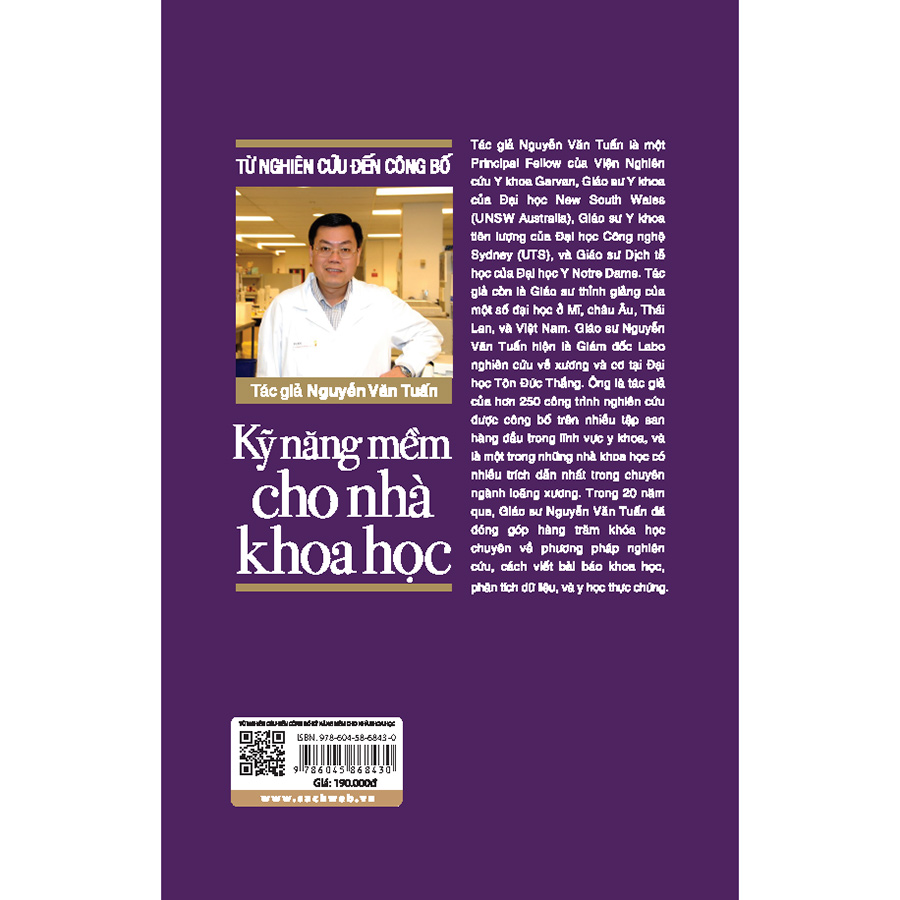 Từ nghiên cứu đến công bố - Kỹ năng mềm cho nhà khoa học (Tái bản)
