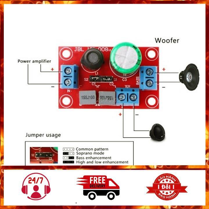 Module Phân Tần Loa Mini 2 Kênh