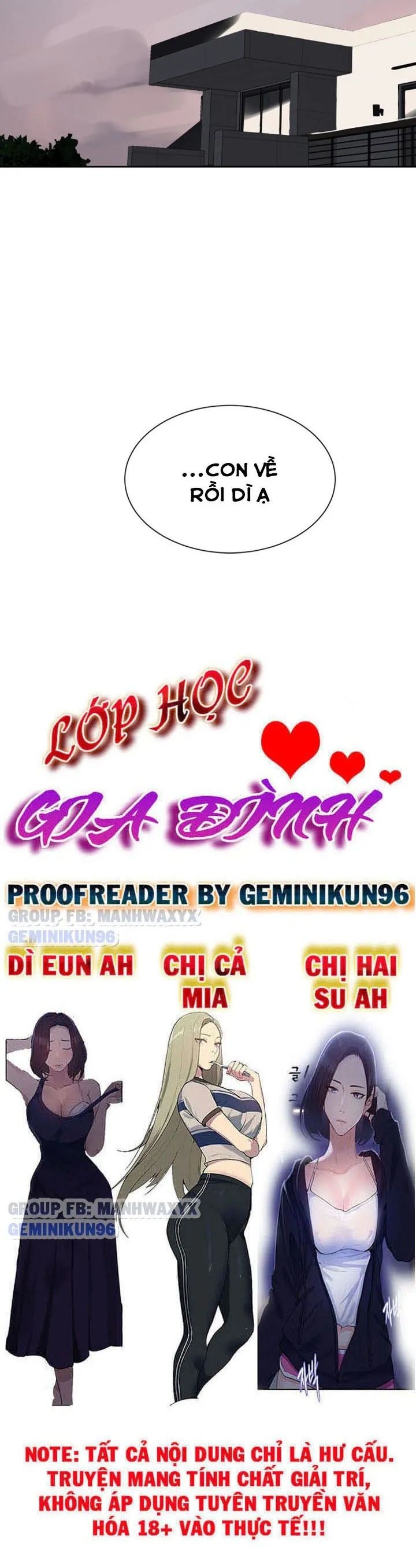 lớp học gia đình (bản không che) chapter 38 3