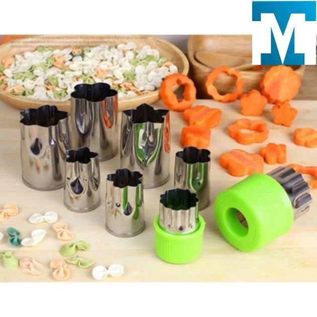 Bộ khuôn cắt tỉa tạo hình rau củ quả 8 món cao cấp