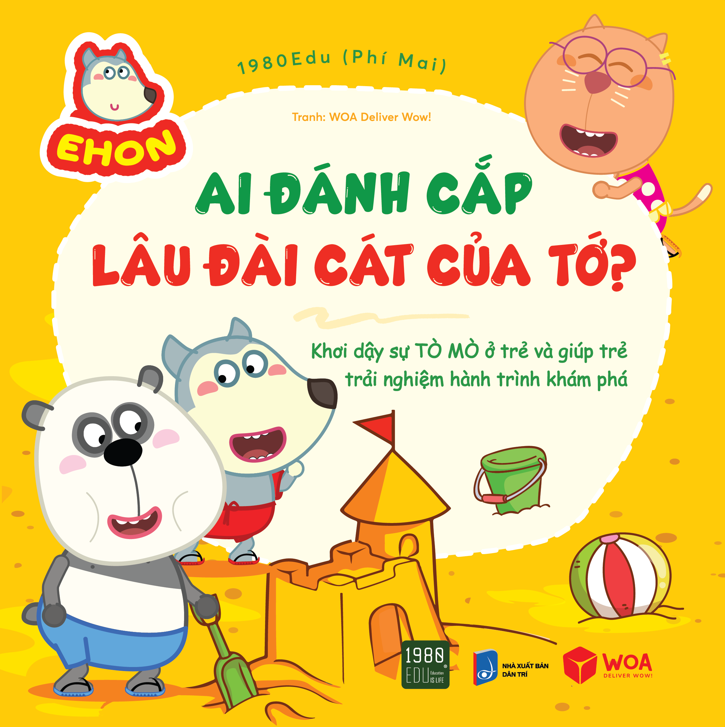 Combo 6 cuốn Wolfoo Ehon