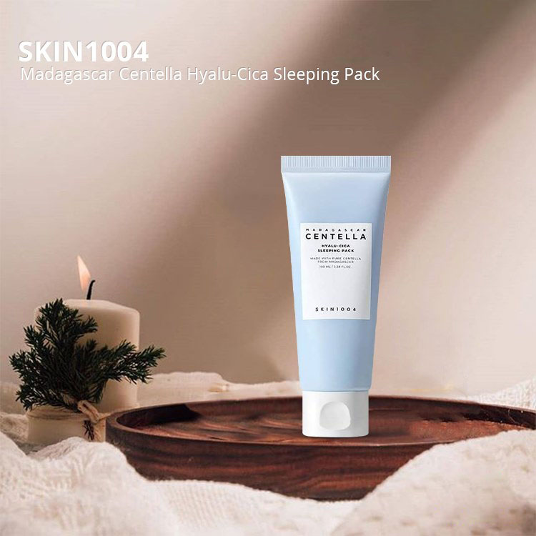 Mặt Nạ Ngủ Dưỡng Ẩm, Làm Sáng Da Skin1004 Madagascar Centella Hyalu-Cica Sleeping Pack 100ml + Tặng kèm 1 Băng Đô Tai Mào ( Màu Ngẫu Nhiên)