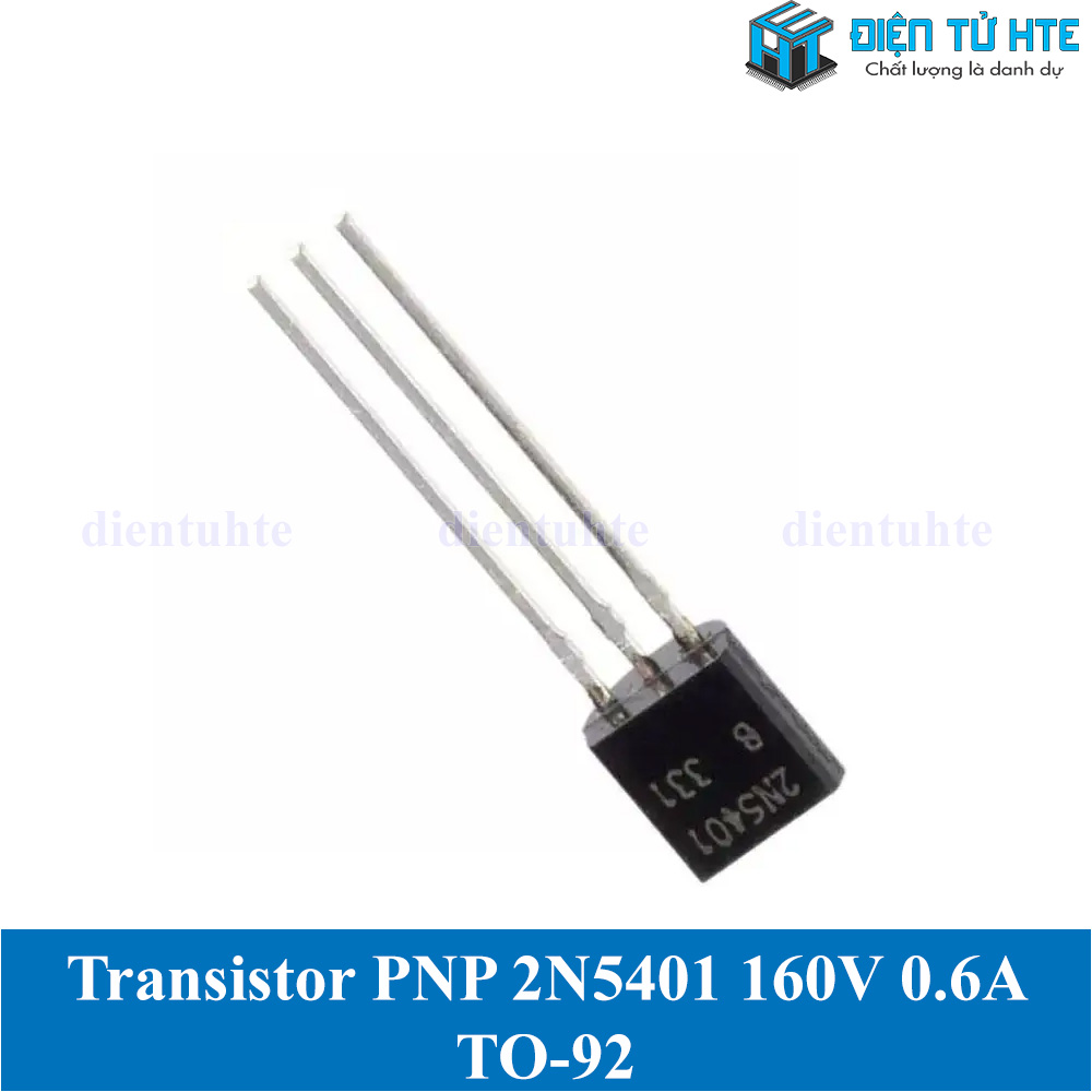 Bộ 10 con Transistor PNP 2N5401 150V 0.6A TO-92