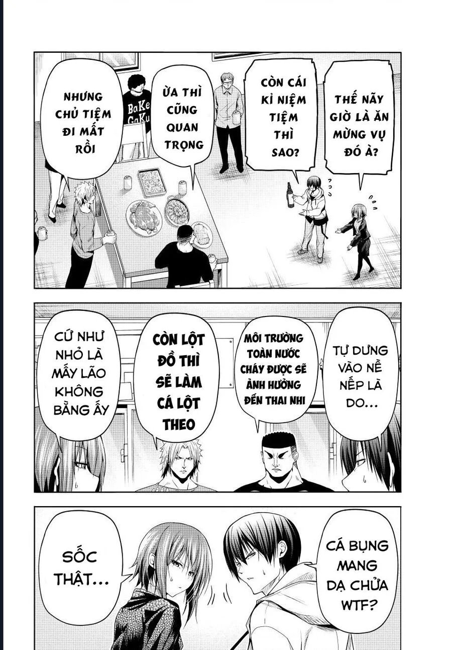 cô gái thích lặn - grand blue chapter 100 18