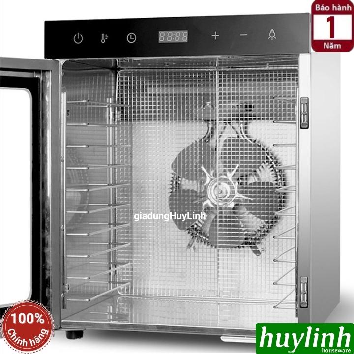 Máy sấy thực phẩm Tiross TS9685 - 10 khay INOX - 800W [Máy sấy trái cây - hoa quả] - Hàng chính hãng