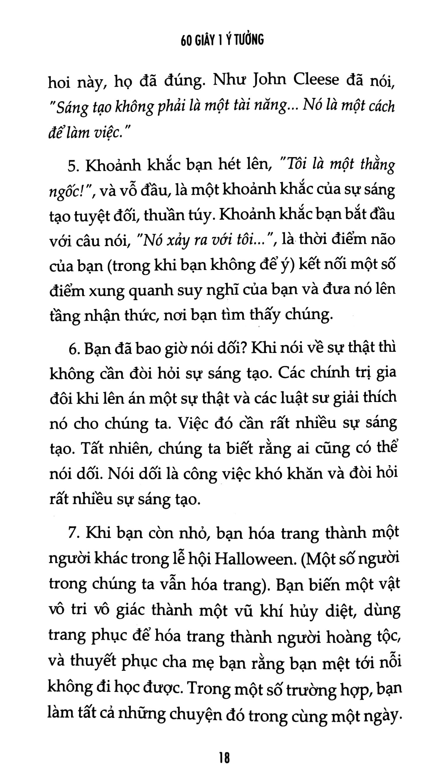 60 Giây 1 Ý Tưởng
