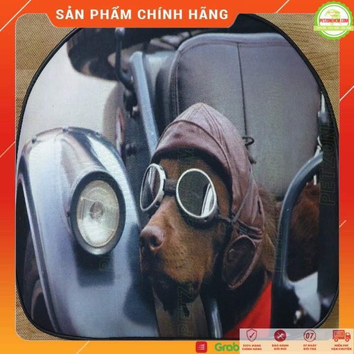 Túi vận chuyển chó mèo gấp gọn - túi du lịch,In hình 3D,size S vừa với chó < 6KG và Mèo < 10kg | PetZoneHCM